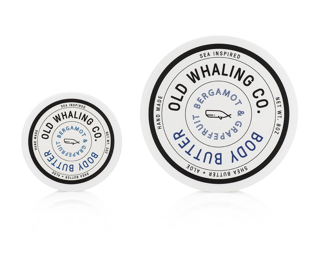 Old Whaling Company - Travel Size Bergamot & Grapefruit Body Butter (2oz)