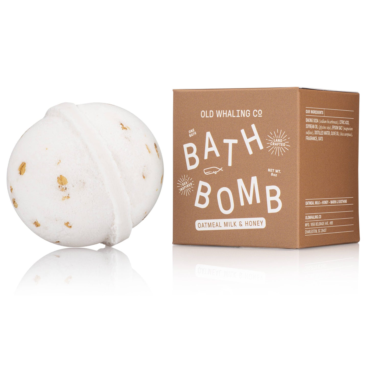 Old Whaling Company - Oatmeal Milk + Honey Bath Bomb