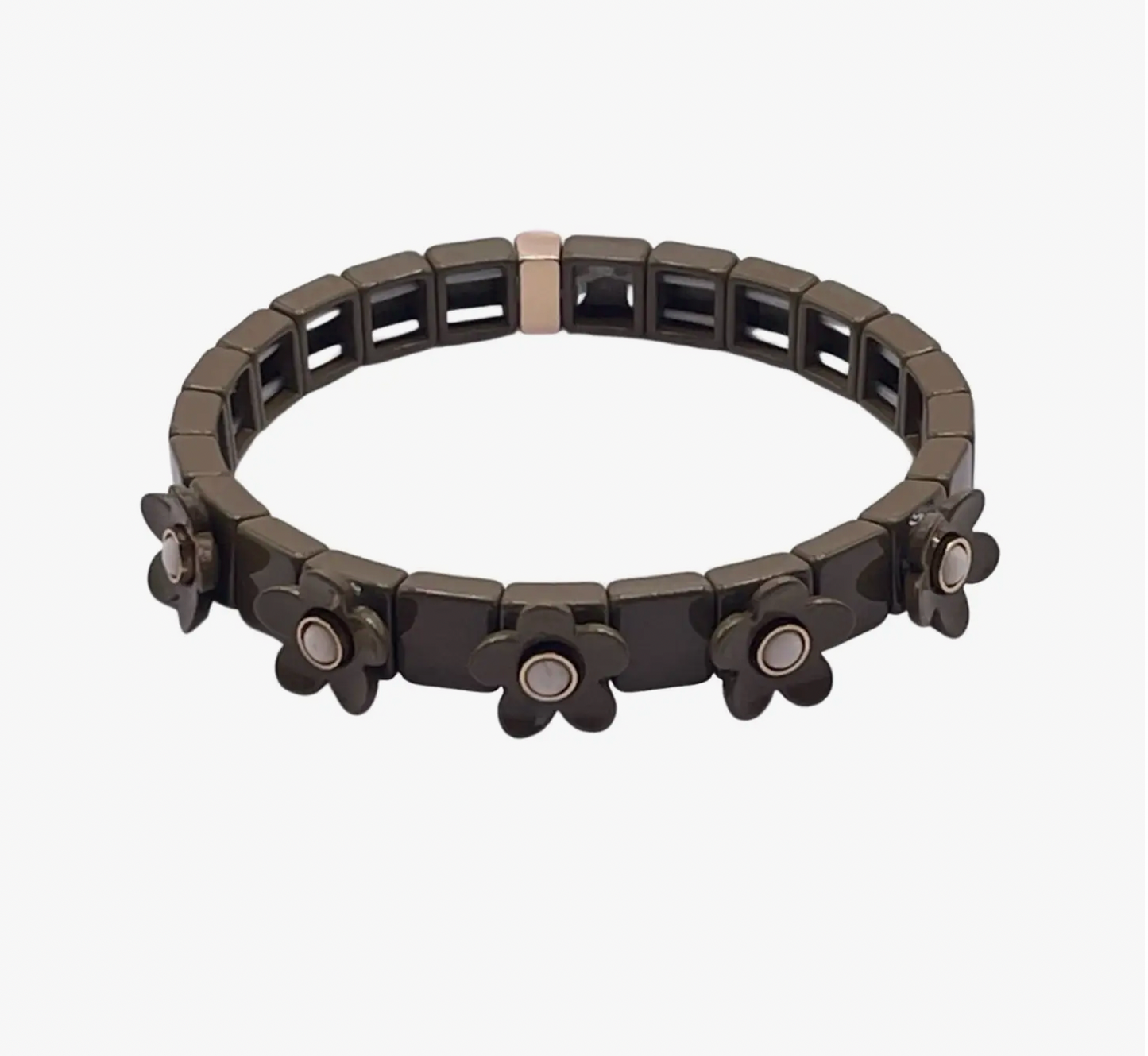 LLNY Olive Petal Bracelet