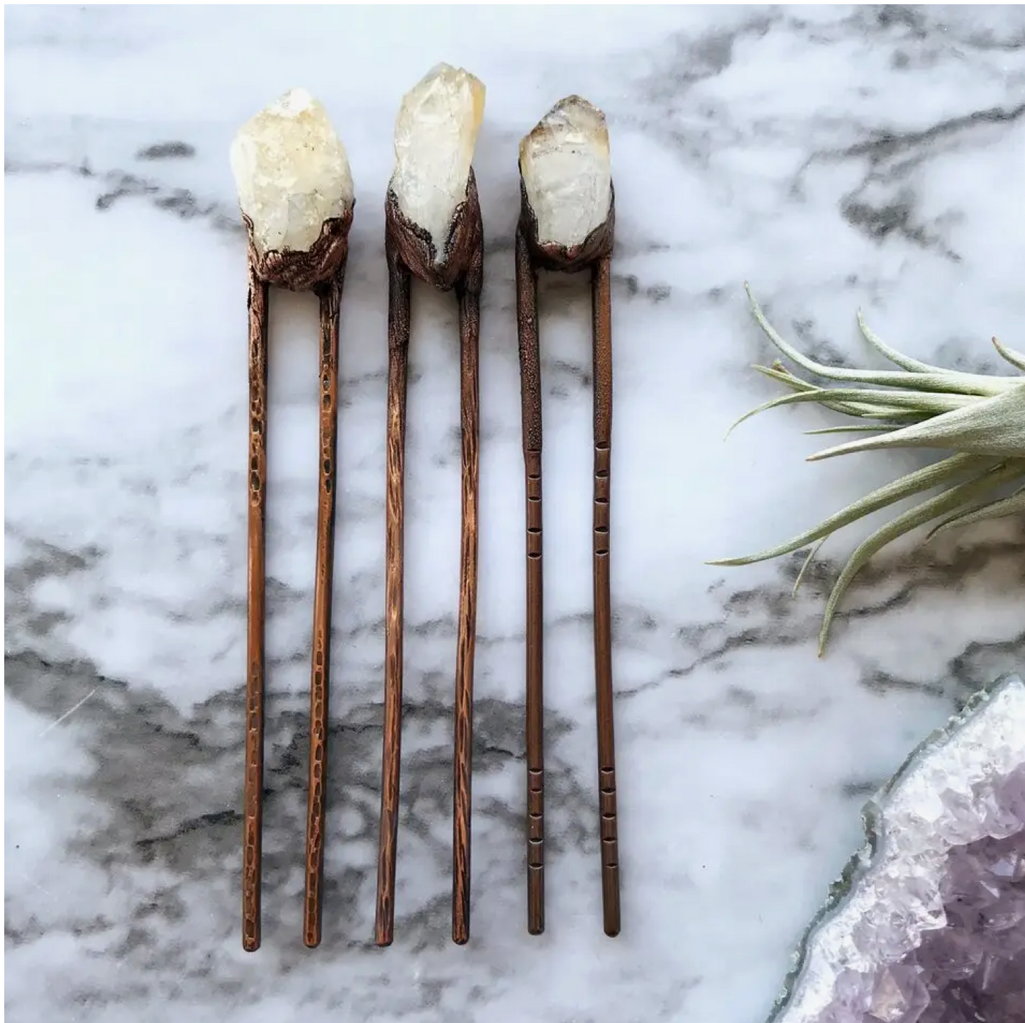 Citrine Hair Pin