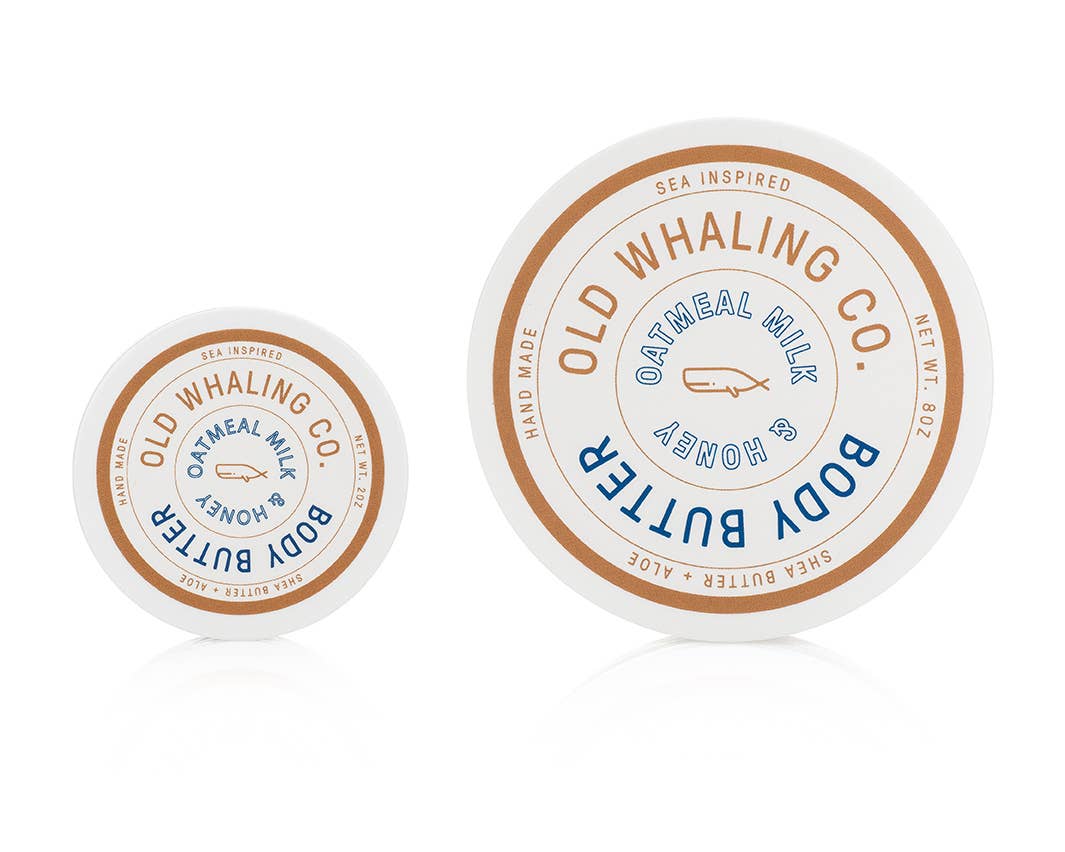 Old Whaling Company - Oatmeal Milk + Honey Travel-Size Body Butter (2oz)