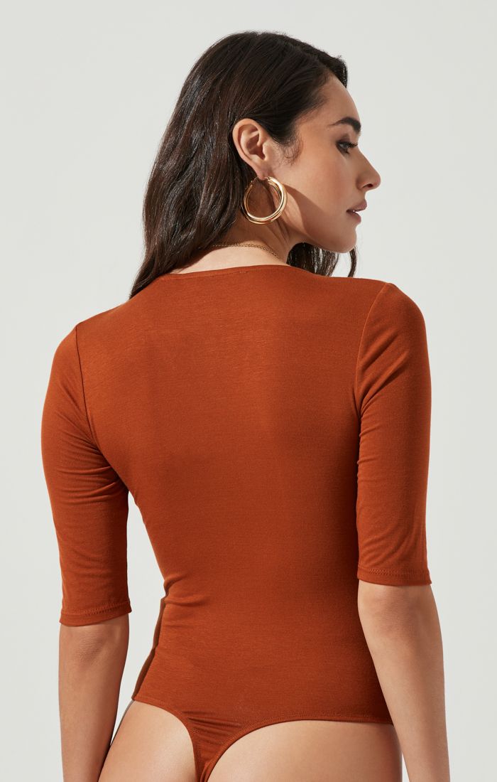 Mariona Rust Bodysuit