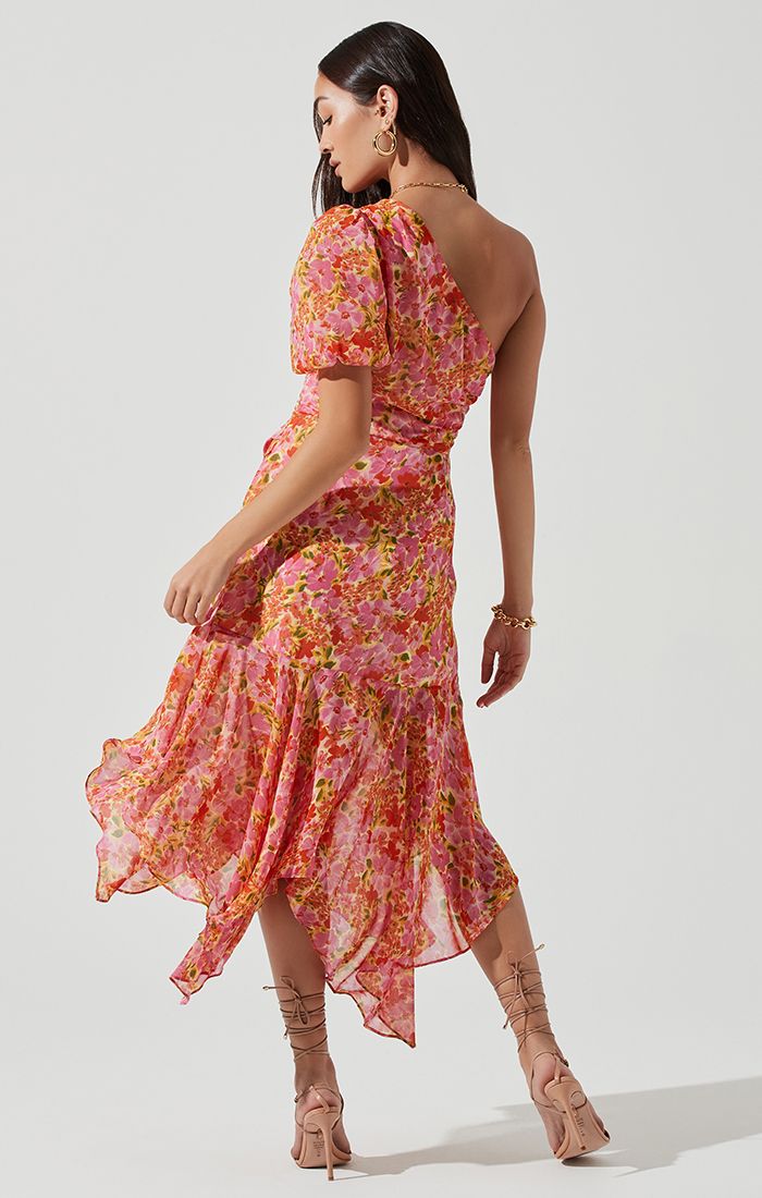 Santorini Dress in Peach