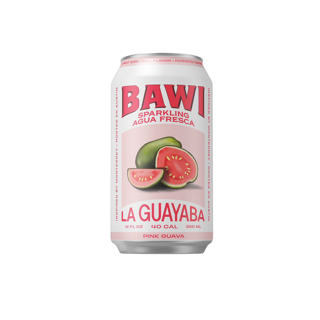 Bawi Agua Fresca - La Guayaba Sparkling Agua Fresca - 12pk