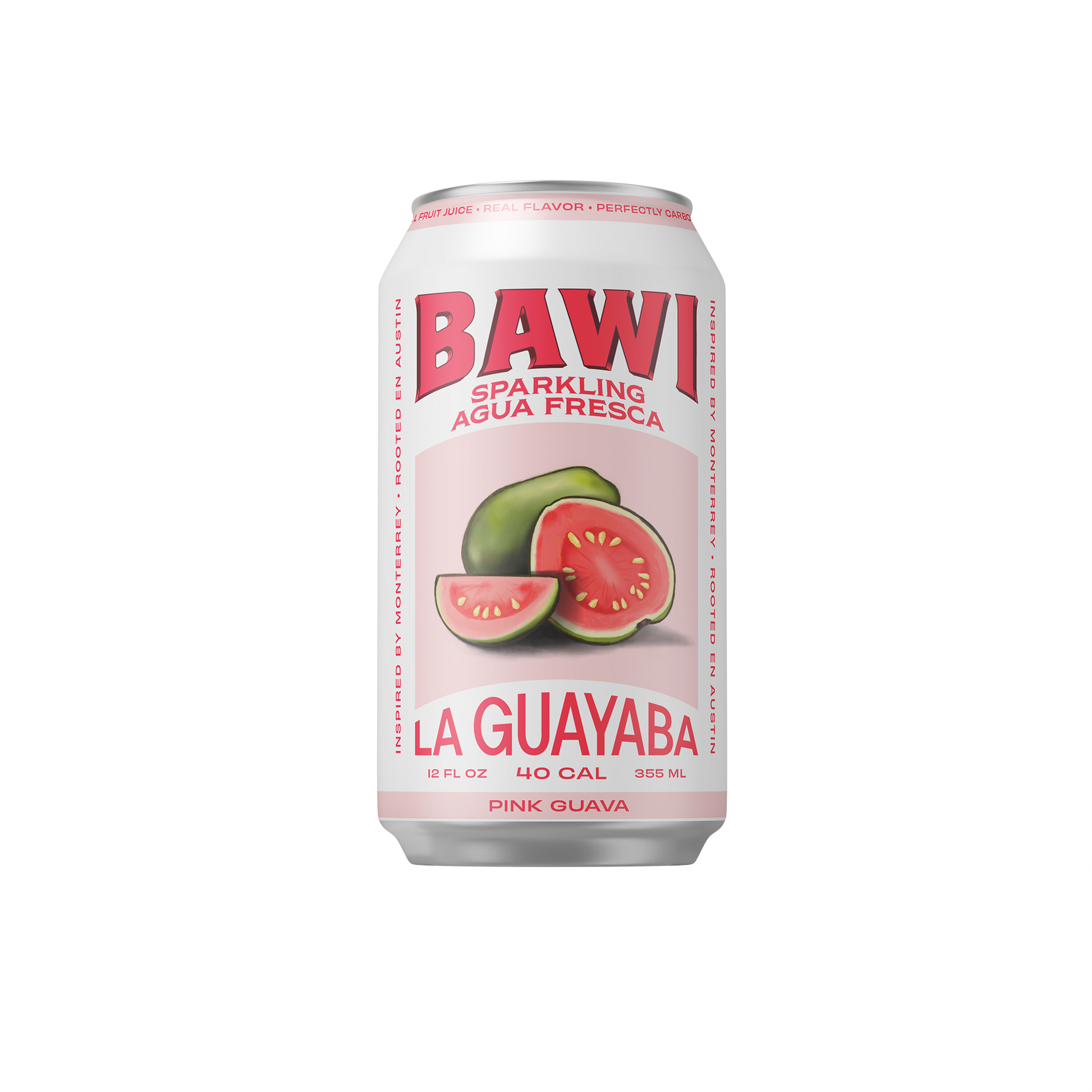 Bawi Agua Fresca - La Guayaba Sparkling Agua Fresca - 12pk