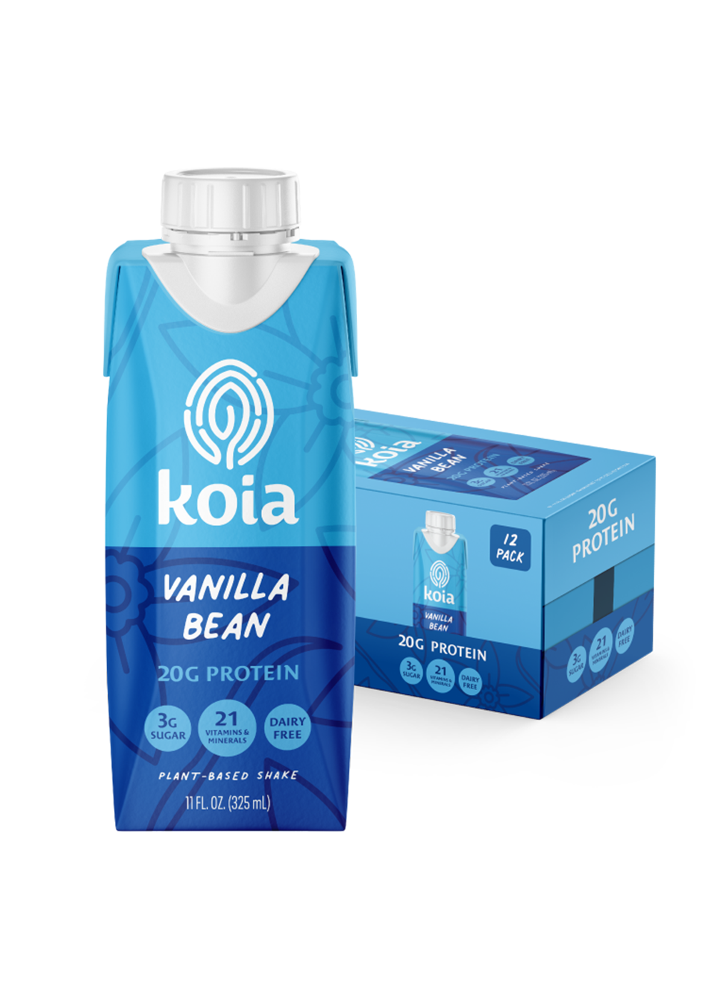Koia - Vanilla Bean Nutrition Shake - 12pk Shelf Stable