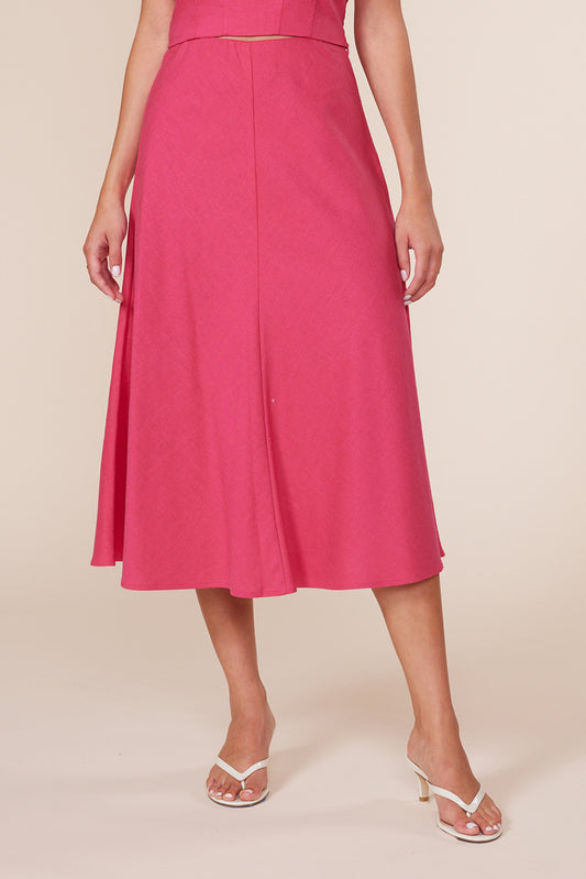 Tamera Linen Skirt