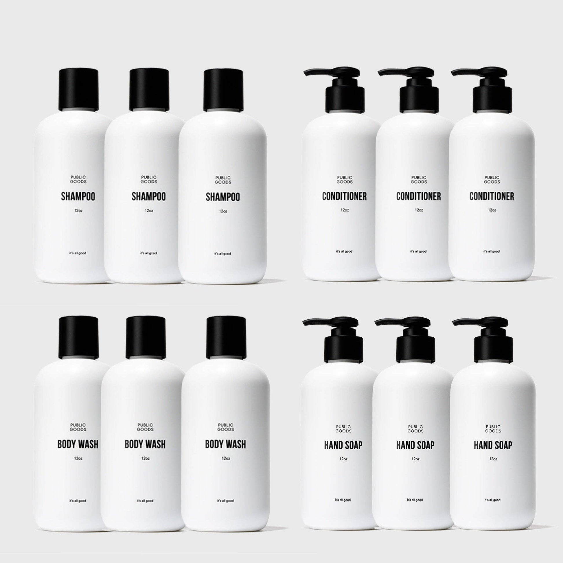 Public Goods - Bath & Body Essentials Bundle