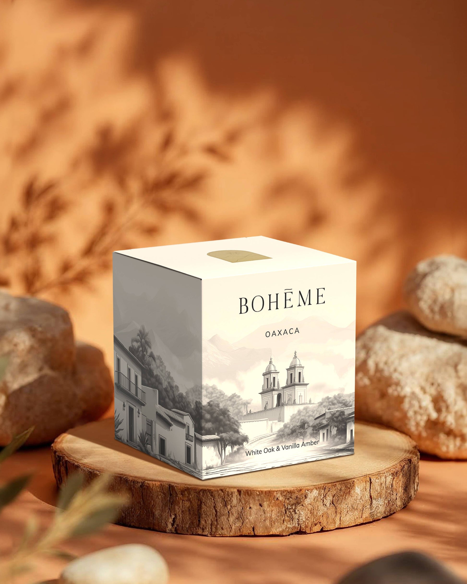 Boheme Fragrances - Oaxaca Wholesale Candle – White Oak, Amber & Vanilla