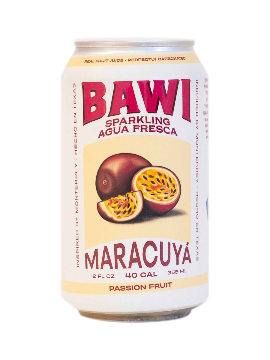 Bawi Agua Fresca - La Maracuyá Sparkling Agua Fresca - 12pk