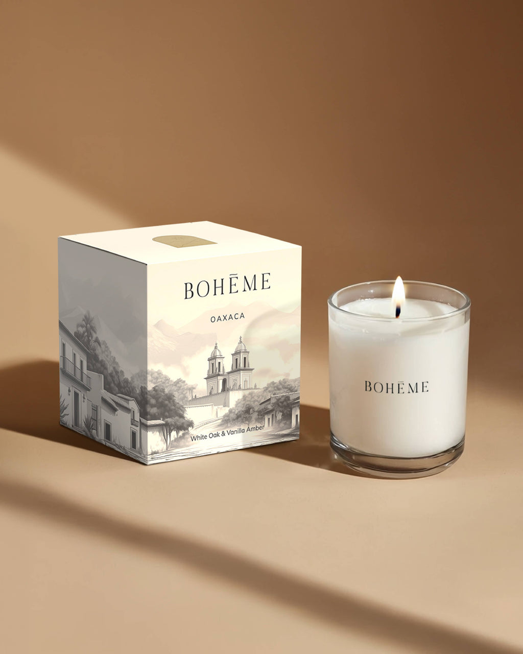 Boheme Fragrances - Oaxaca Wholesale Candle – White Oak, Amber & Vanilla