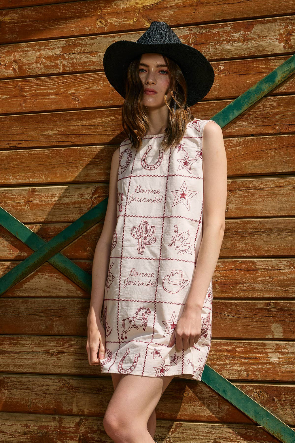 The Western Shift Dress