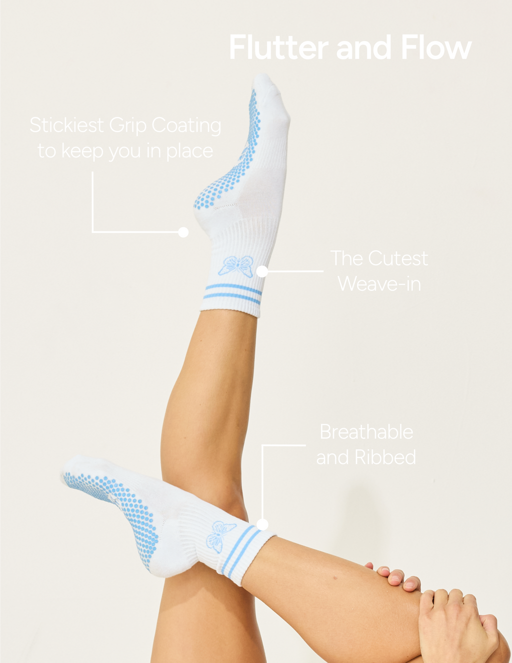 LUCKY HONEY - The Emmie Grip Sock