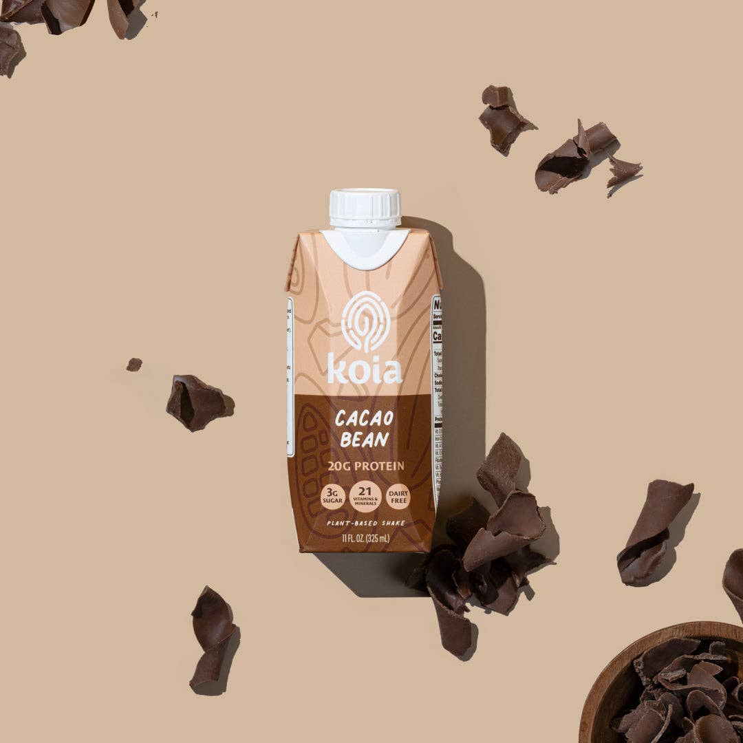 Koia - Cacao Bean Nutrition Shake - 12pk Shelf Stable