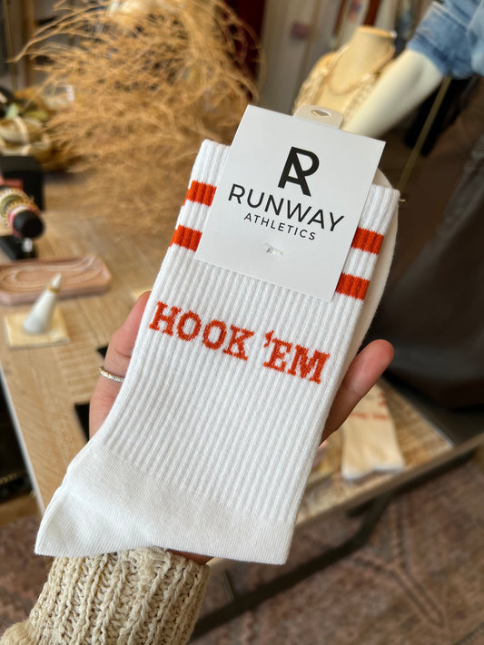 HOOK 'EM Socks