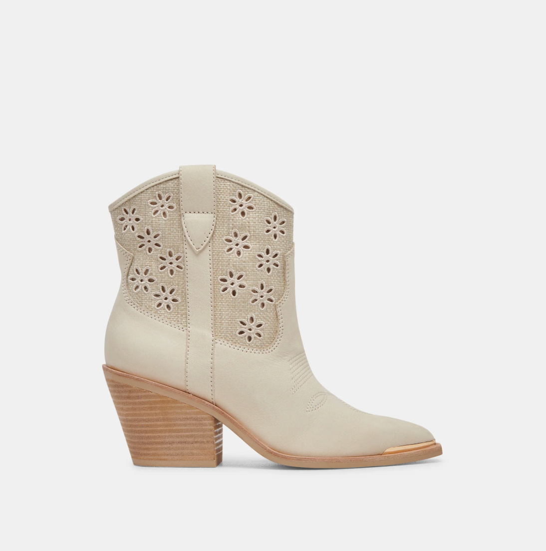 dolce vita cream ankle boots