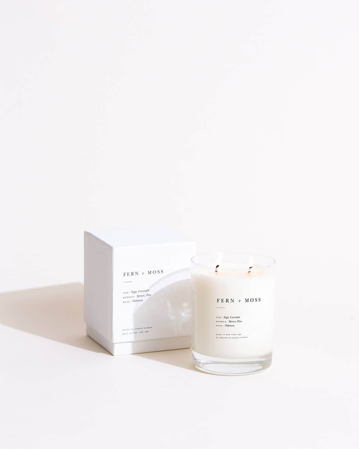 Brooklyn Candle Studio - Fern + Moss Classic 2-Wick Candle