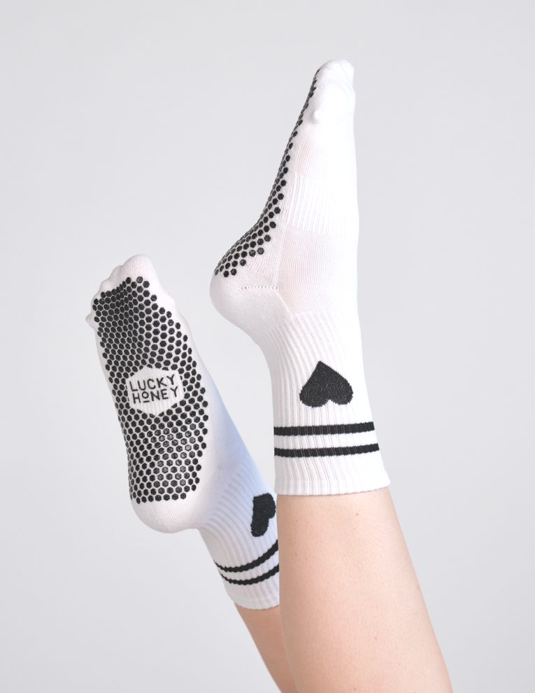 LUCKY HONEY - The Emmie Grip Sock