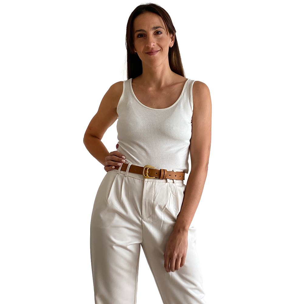 ADA Queen Jean Belt - Tan - OS - Addie Rose Boutique - Austin