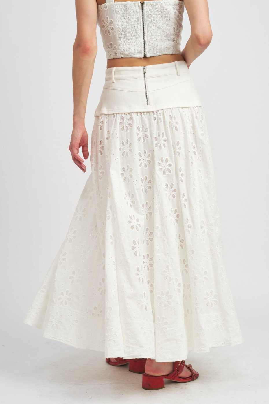 Adena Maxi Skirt - Addie Rose Boutique - Austin