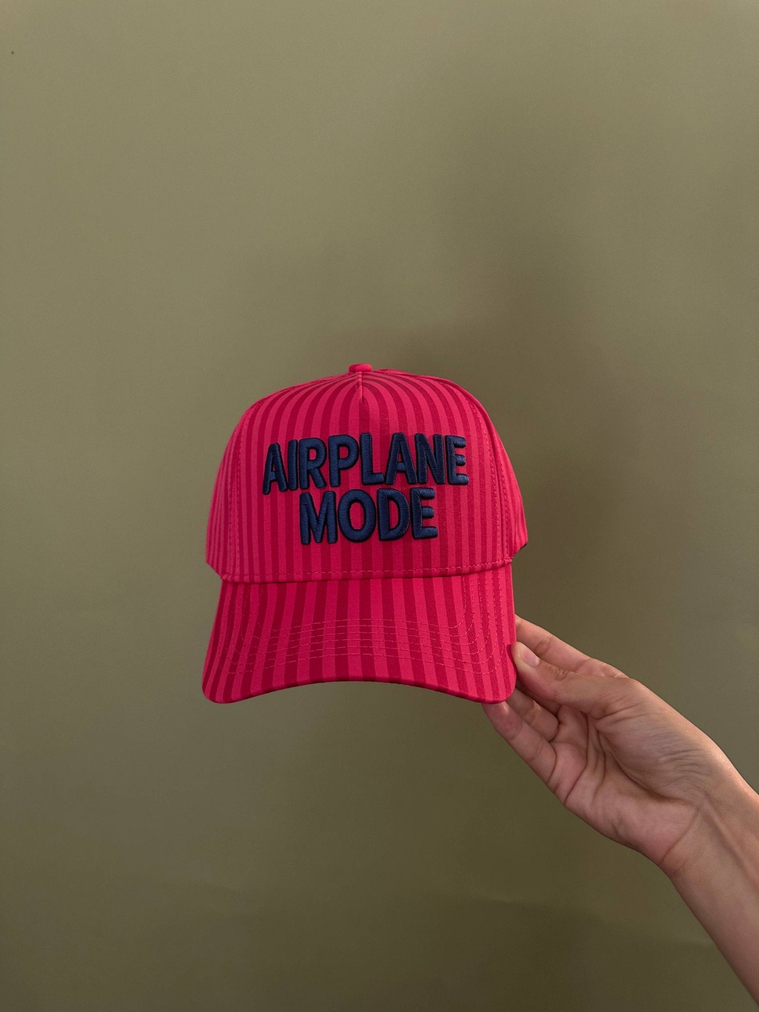 Airplane Mode Stripe Hat - Addie Rose Austin