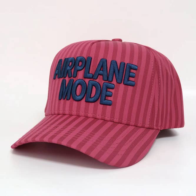 Airplane Mode Stripe Hat - Addie Rose Austin