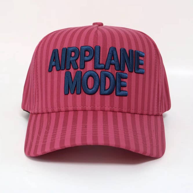 Airplane Mode Stripe Hat - Addie Rose Austin