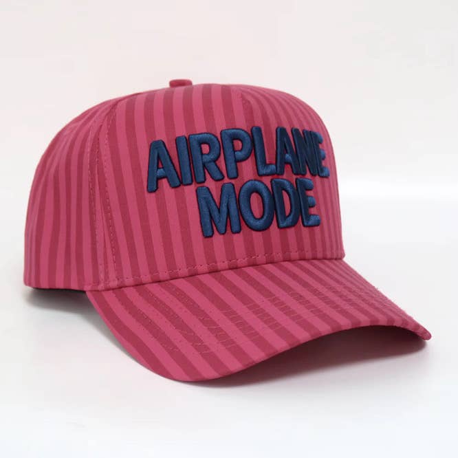 Airplane Mode Stripe Hat - Addie Rose Austin