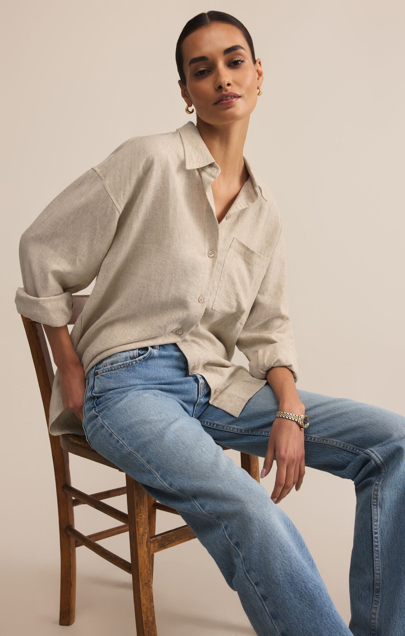 Alfie Button Down - Addie Rose Austin