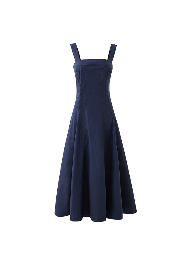 Alfreada Dress Navy - Addie Rose Boutique - Austin
