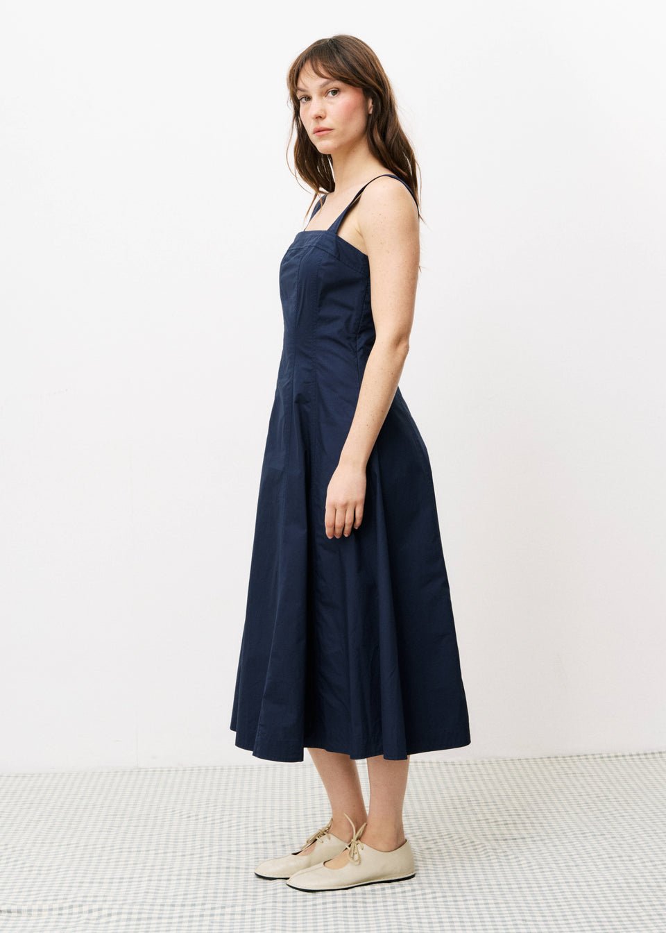 Alfreada Dress Navy - Addie Rose Boutique - Austin