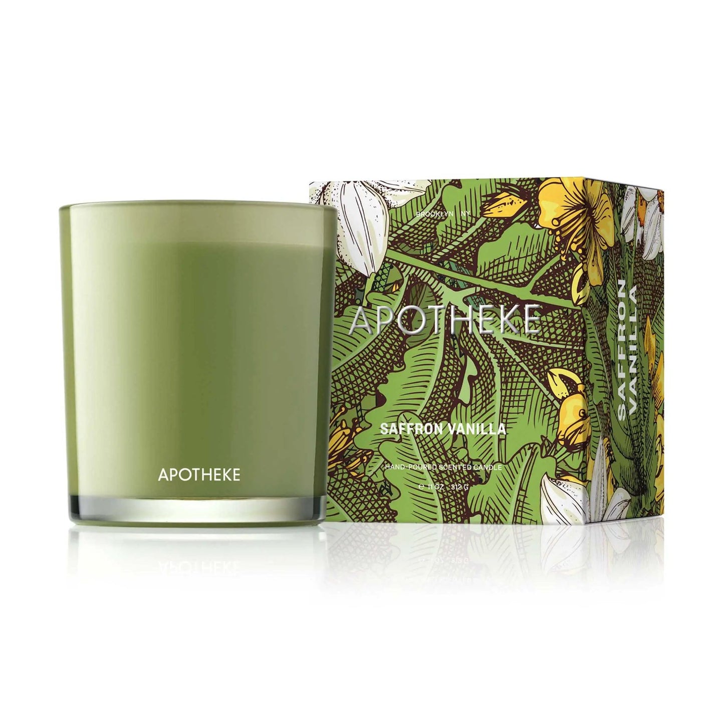 APOTHEKE Saffron Vanilla 11 oz Candle - Addie Rose Boutique - Austin