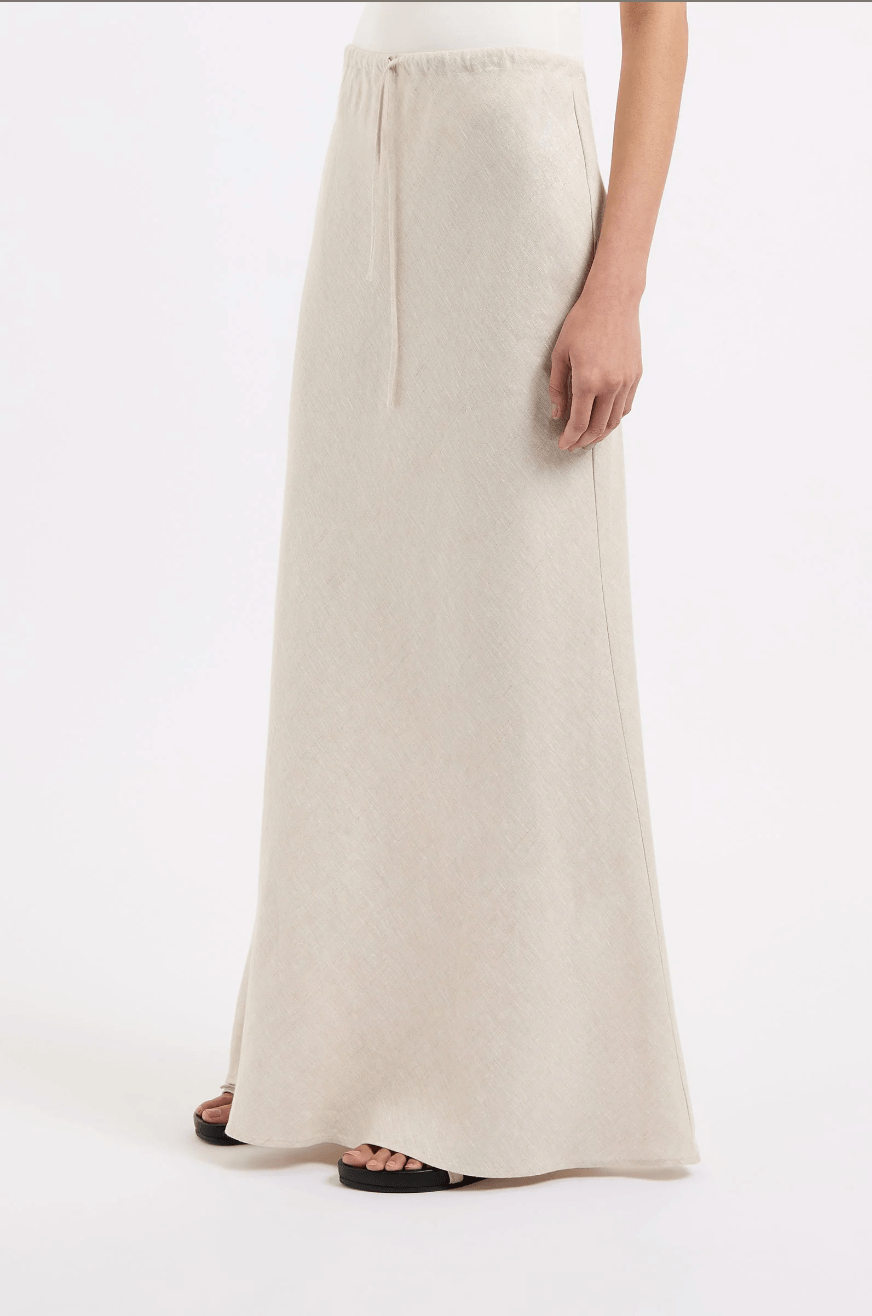 Armani Linen Maxi - Addie Rose Boutique - Austin