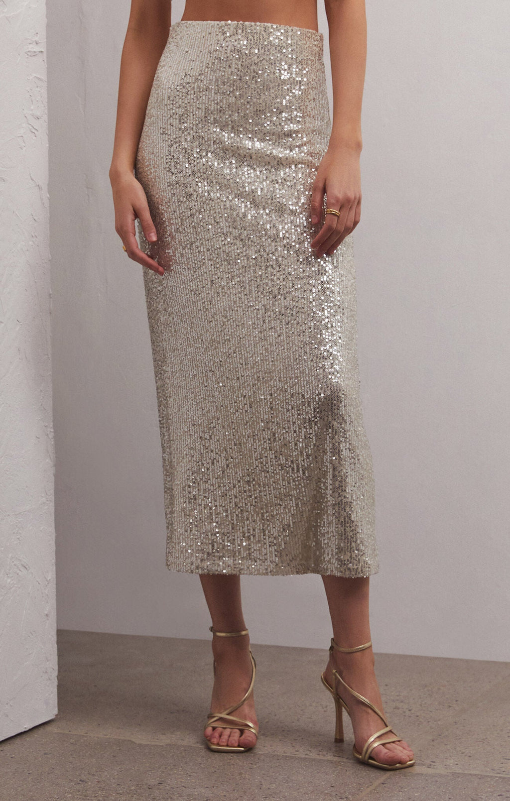 Aurora Sequin Skirt - Addie Rose Boutique - Austin