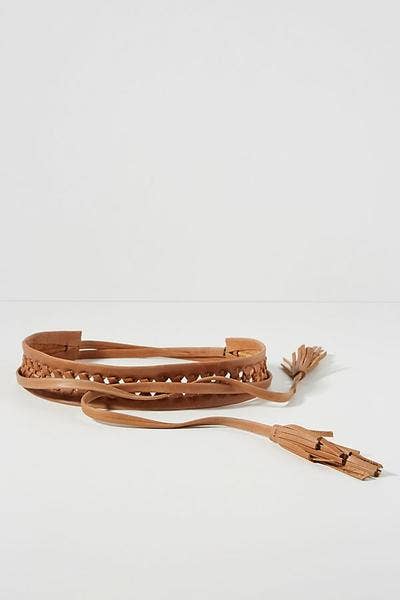 Ava Wrap Belt - Tan - Addie Rose Boutique - Austin