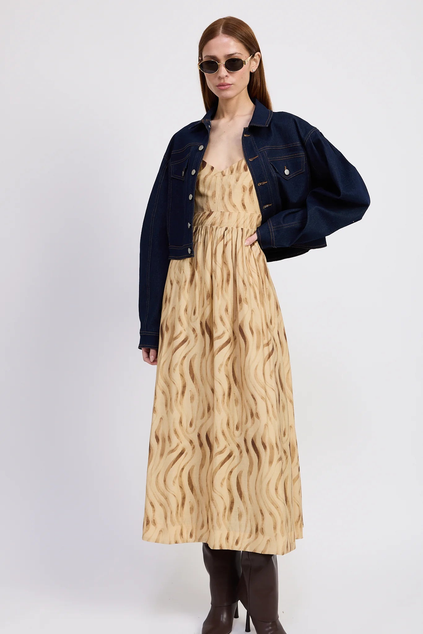 Aya Midi Dress - Addie Rose Austin