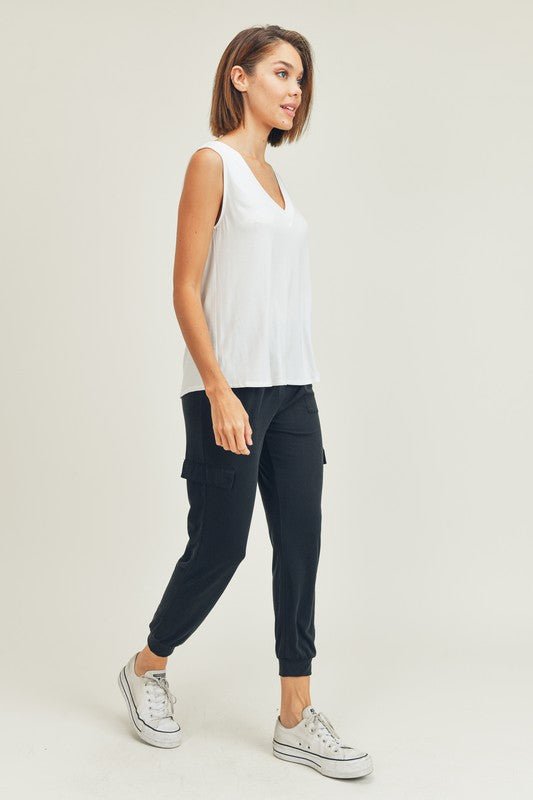 Basic Muscle Tank - Addie Rose Boutique - Austin