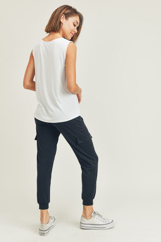 Basic Muscle Tank - Addie Rose Boutique - Austin