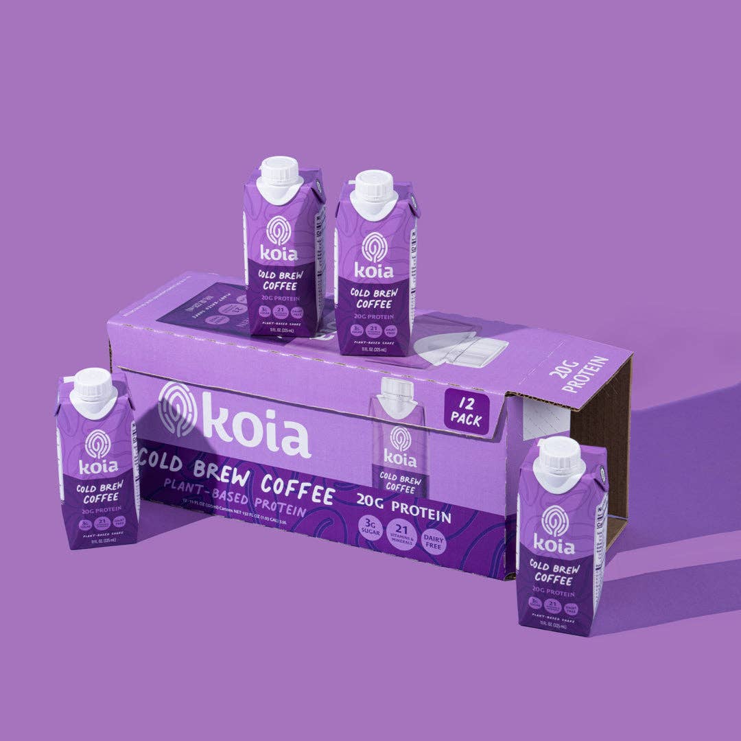 Koia - Cold Brew Coffee Nutrition Shake - 12pk Shelf Stable
