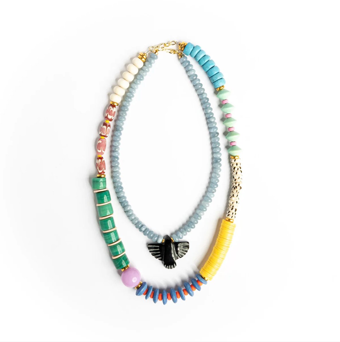 Black Thunderbird Necklace - Addie Rose Boutique - Austin