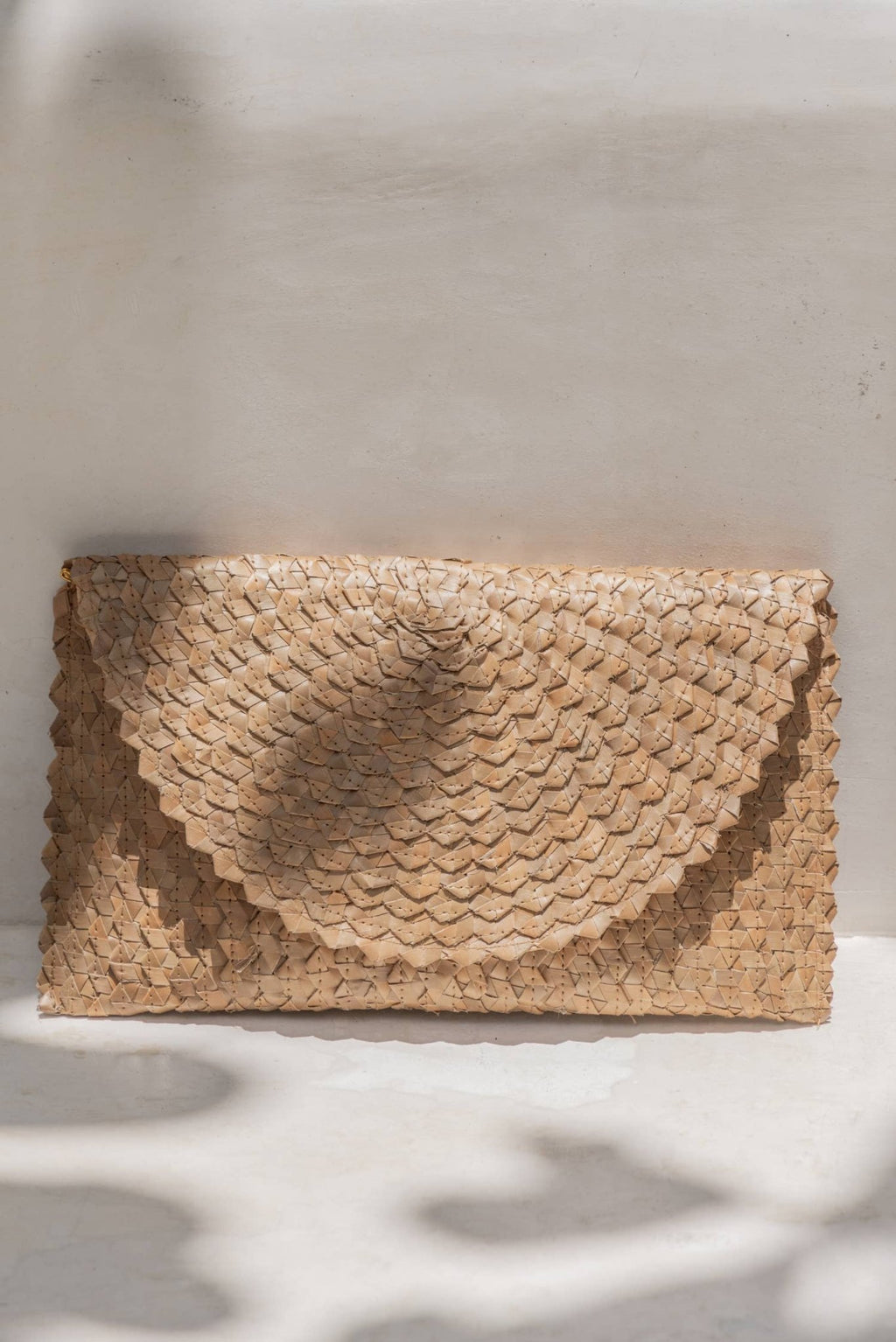 Blonde Rattan Clutch - Addie Rose Boutique - Austin