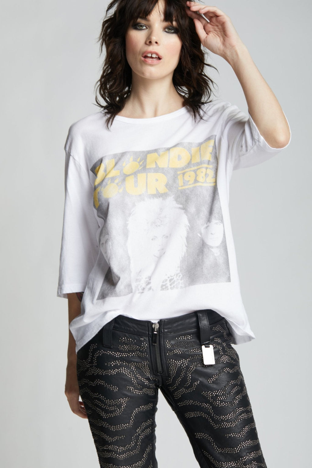 Blondie Tour Tee - Addie Rose Boutique - Austin