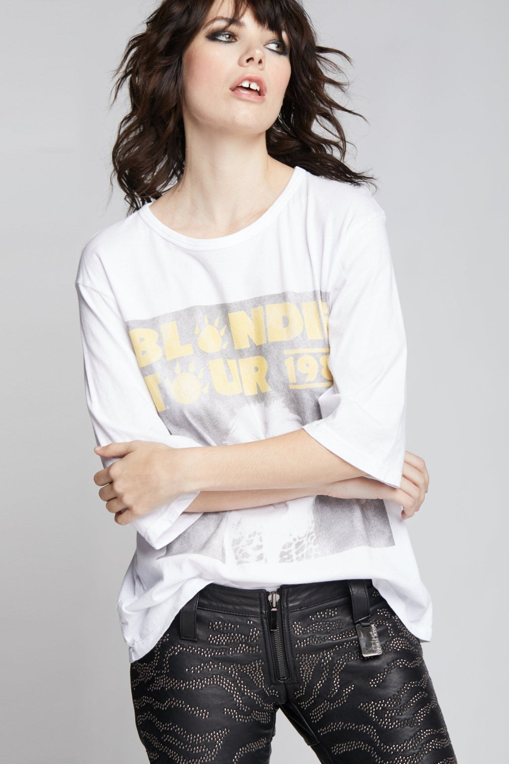 Blondie Tour Tee - Addie Rose Boutique - Austin