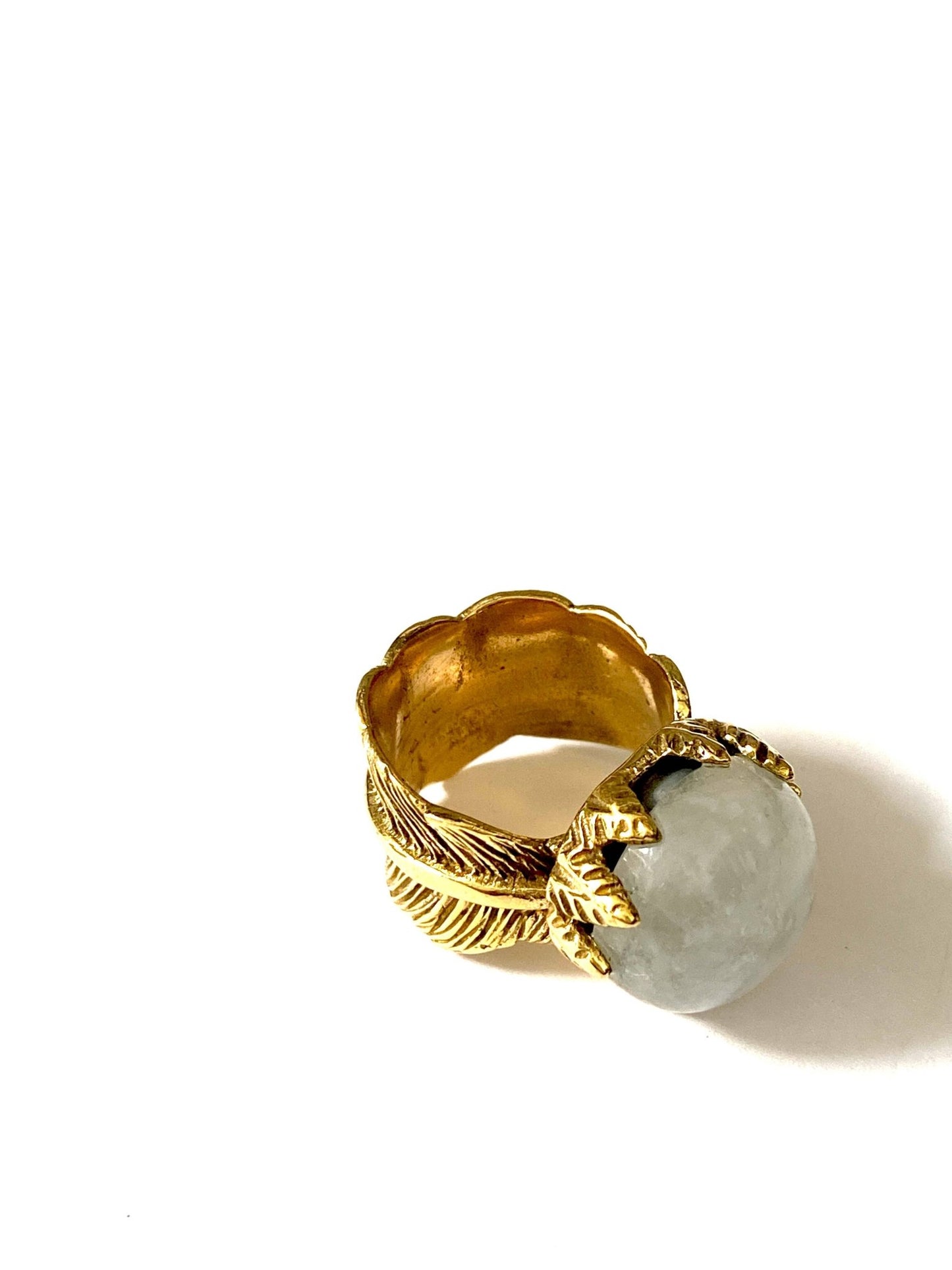 Boho Gal Jewelry - Alaine Moonstone Ring - Addie Rose Boutique - Austin