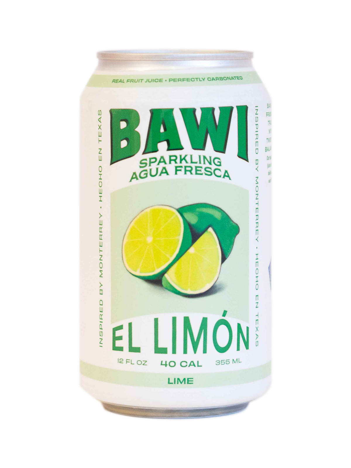 Bawi Agua Fresca - El Limón Sparkling Agua Fresca - 12pk