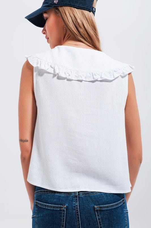 Cassandra Bib Top - Addie Rose Boutique - Austin