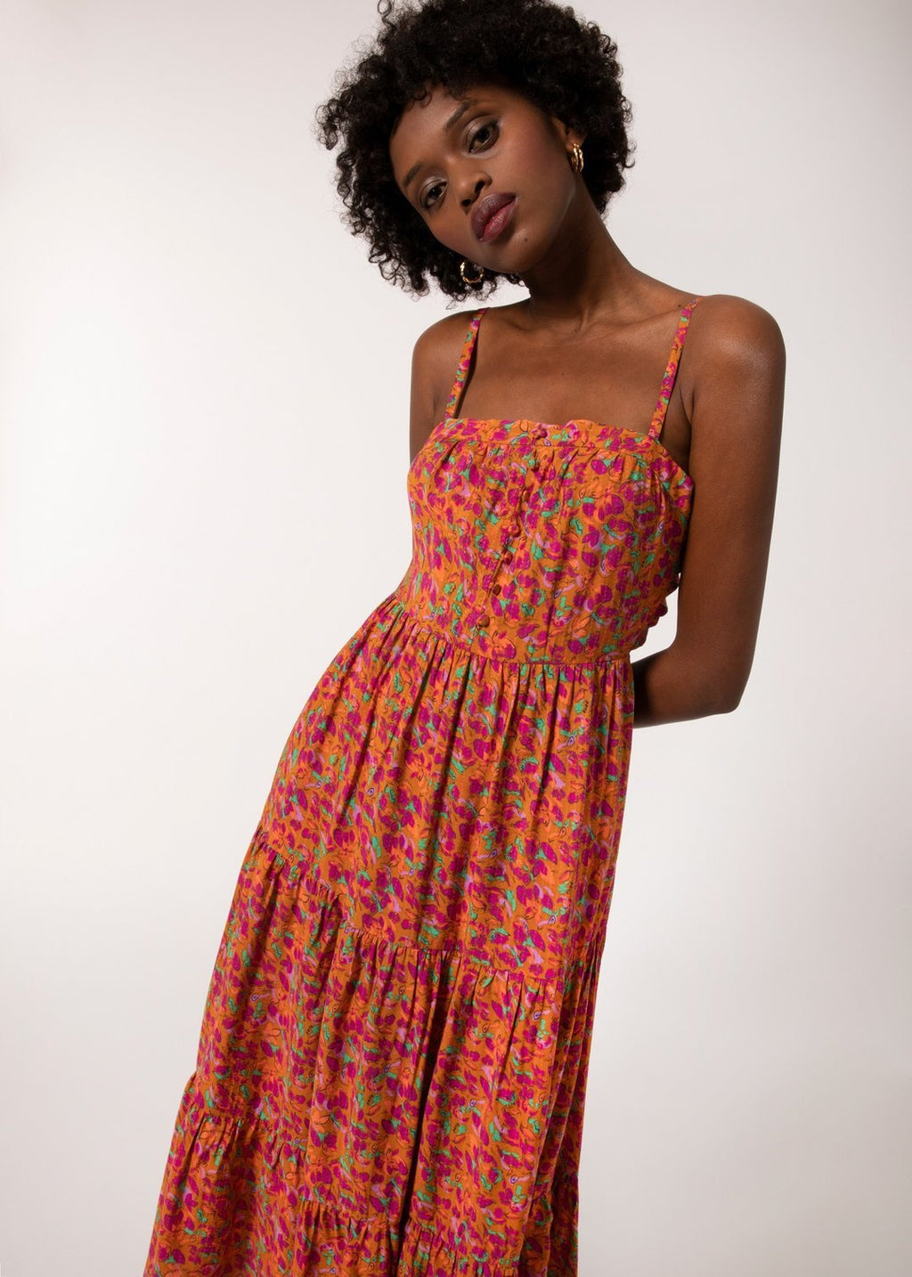 Cassie Floral Dress - Addie Rose Boutique - Austin