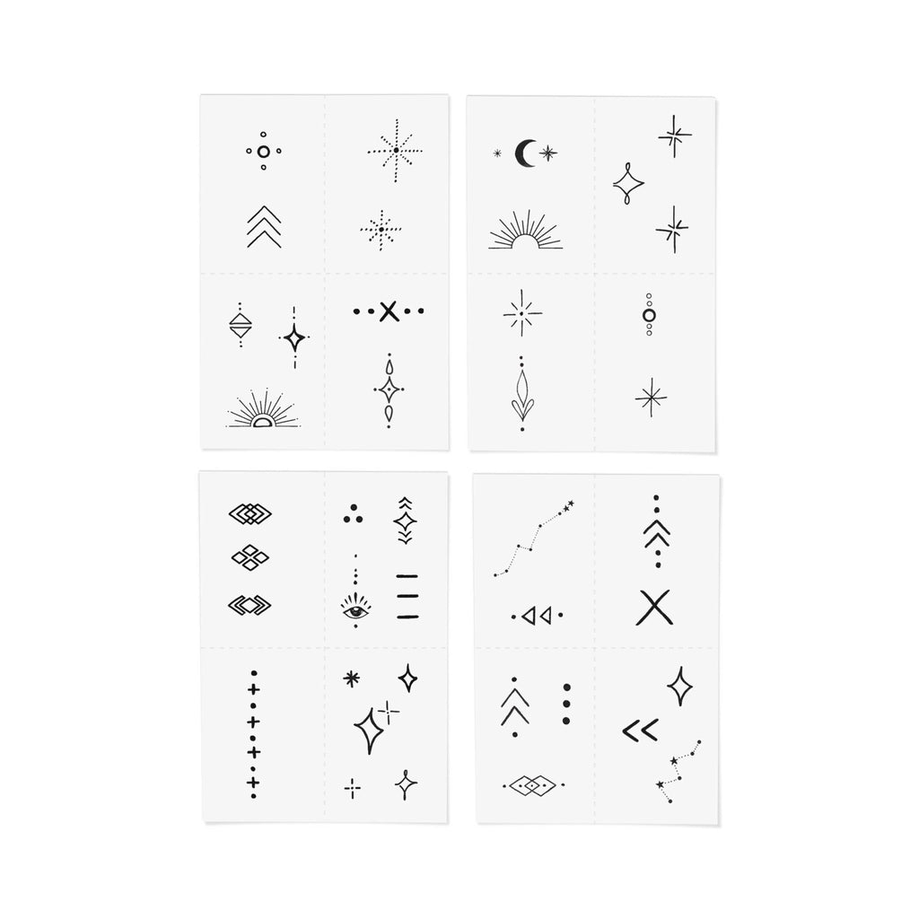 Celestial Temporary Tattoo Pack - Addie Rose Boutique - Austin