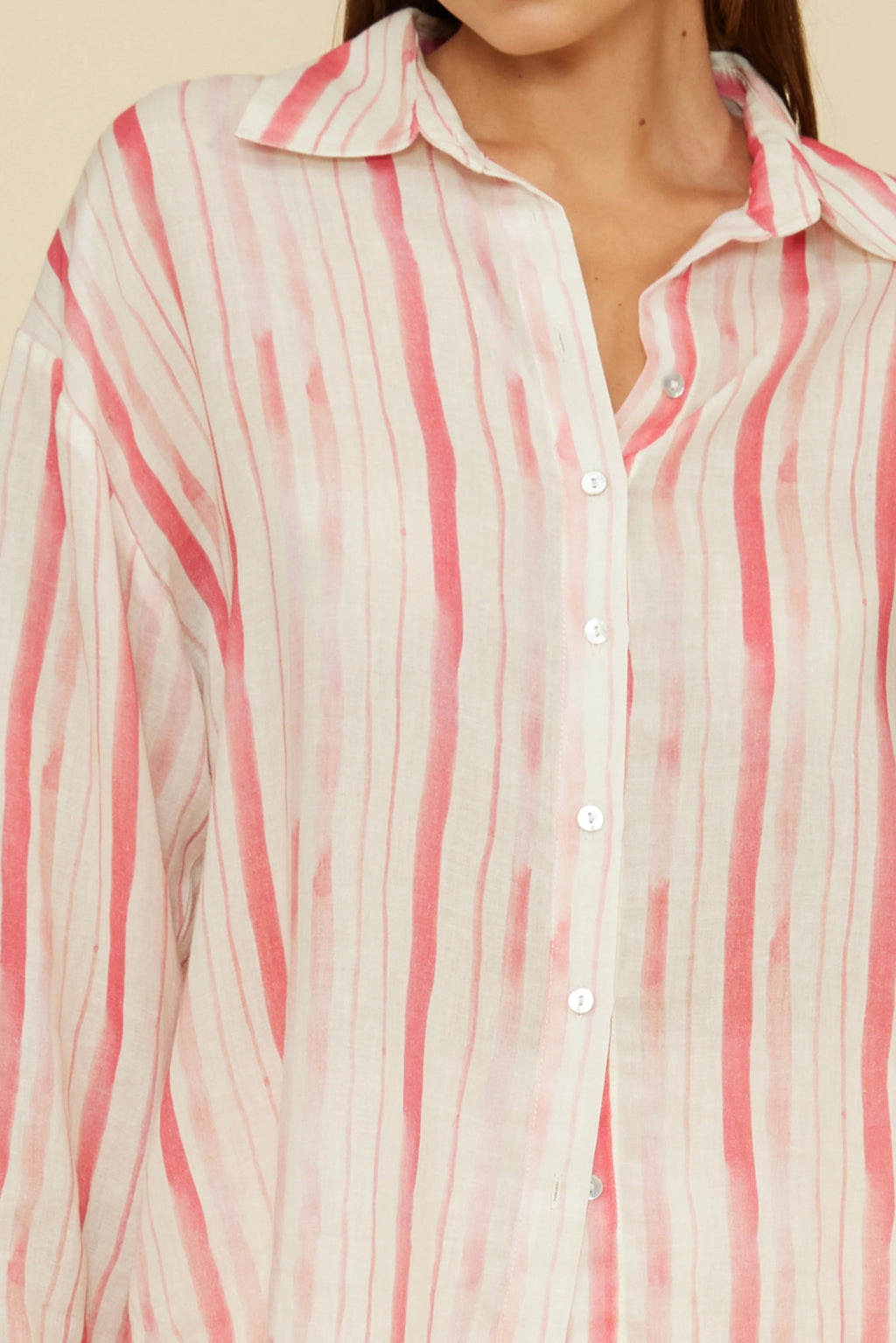 Cera Button Down - Addie Rose Boutique - Austin