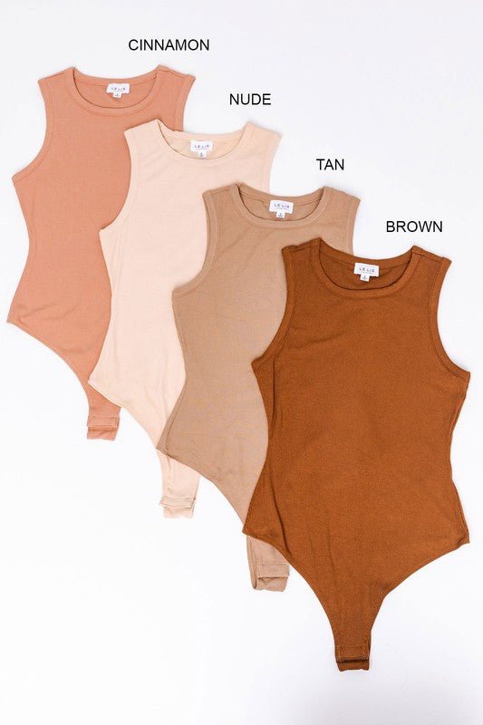 Cinnamon Body Suit - Addie Rose Boutique - Austin